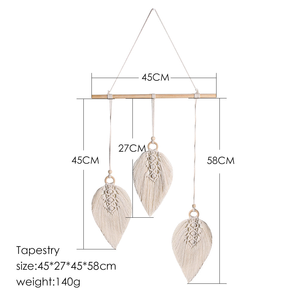 Leaf Macrame Wall Hanging