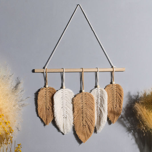 Leaf Macrame Wall Hanging